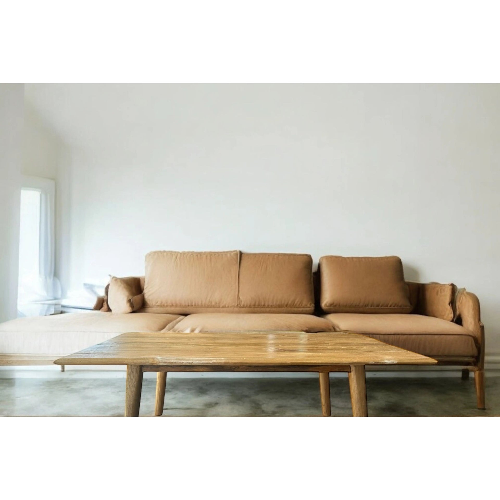 Recycled Teak Slim Coffee Table Anteak
