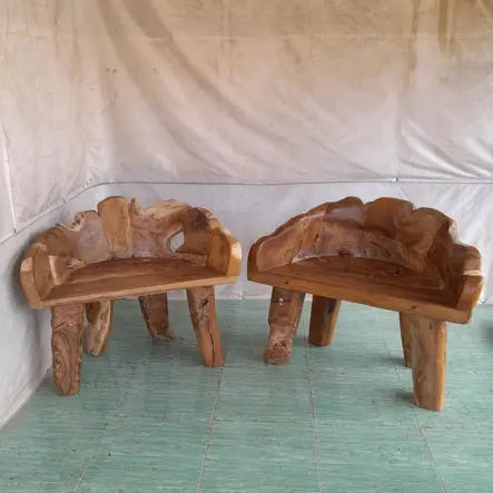 40” Teak Root Bench Anteak