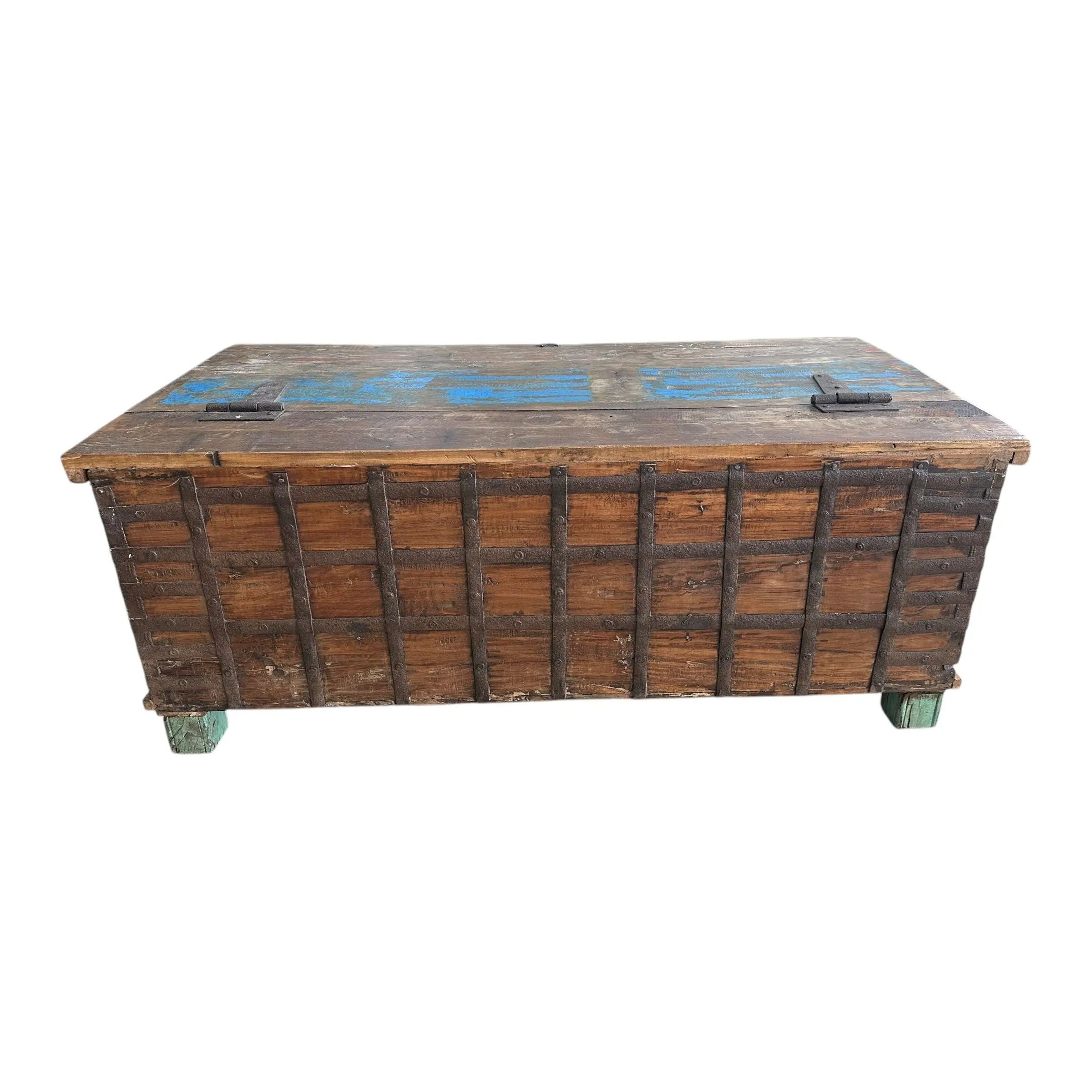 Rustic Storage Trunk The Broward Design Center