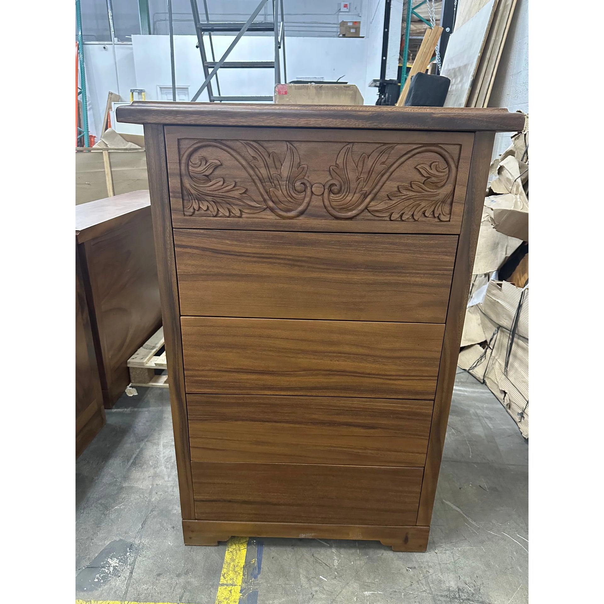 Balinese Carved Dresser (B) Anteak