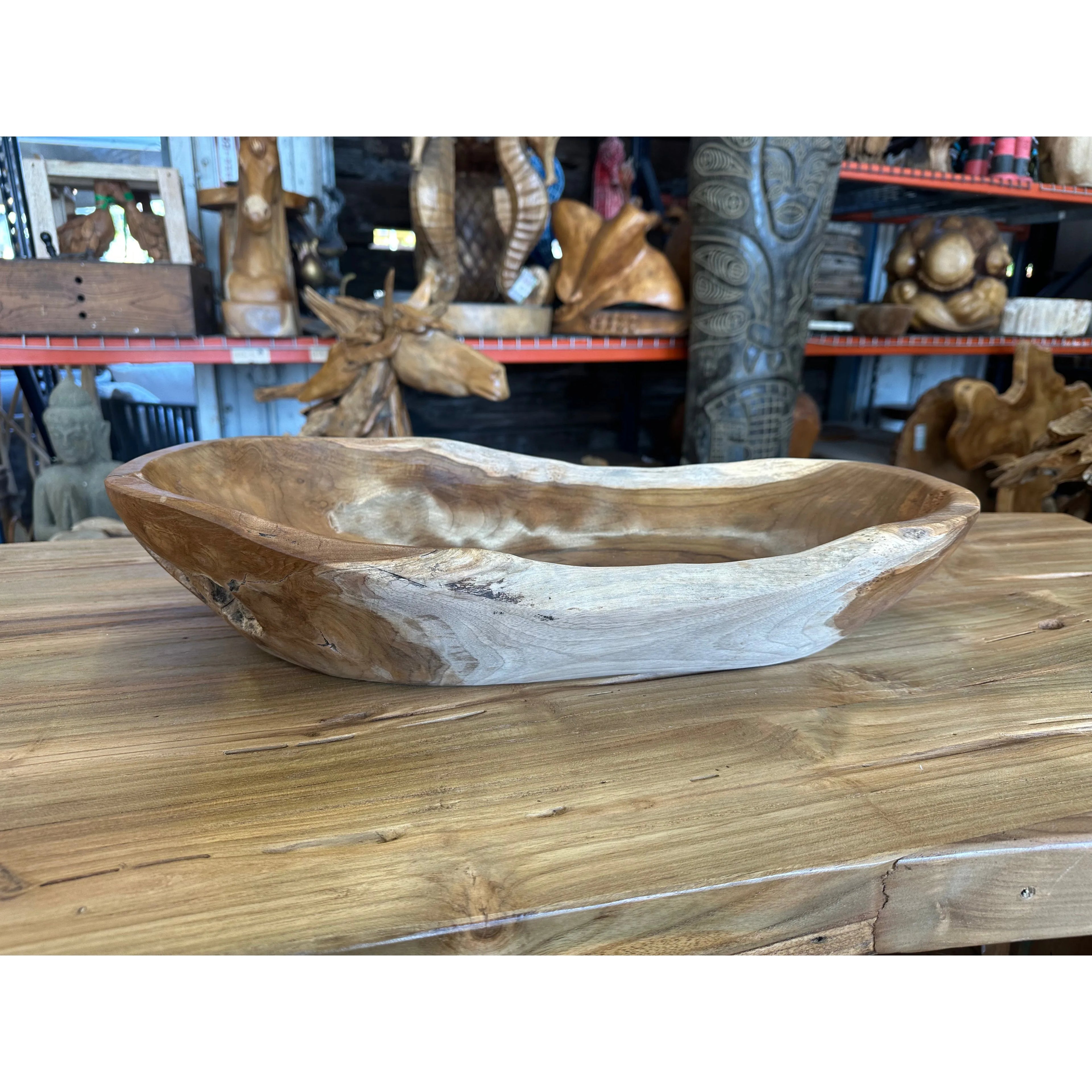 Teak Platter Bowl Anteak