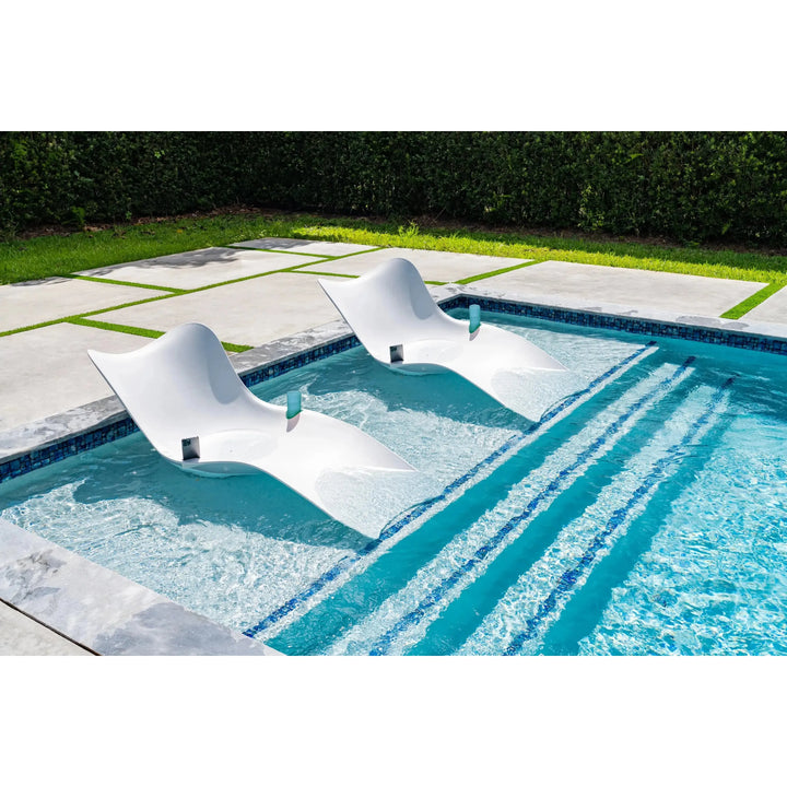 Ocean in Pool Chaise Chair Pelican reef