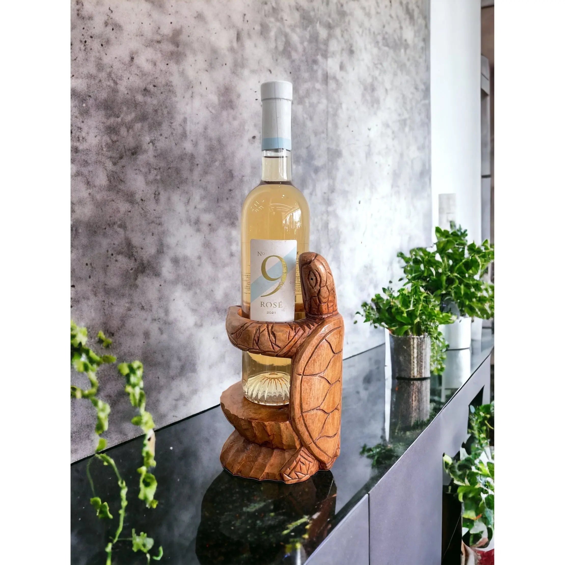 Single Turtle Wine Bottle Holder – Broward Design Center