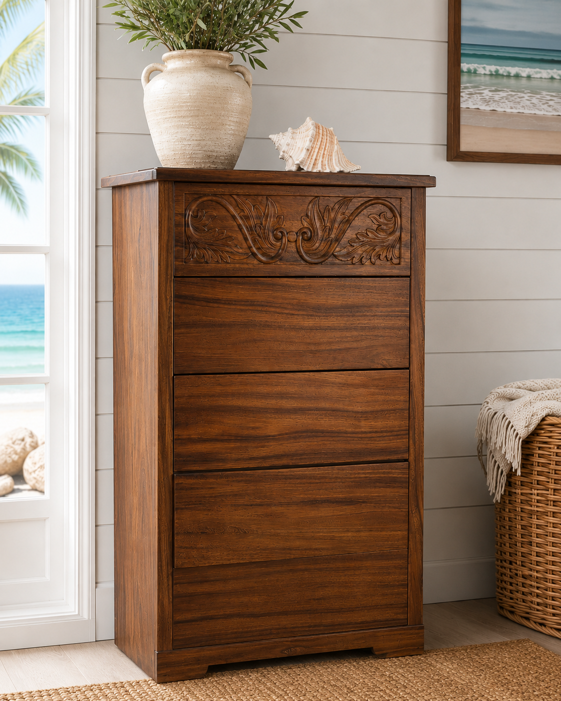 Sari Carved Dresser