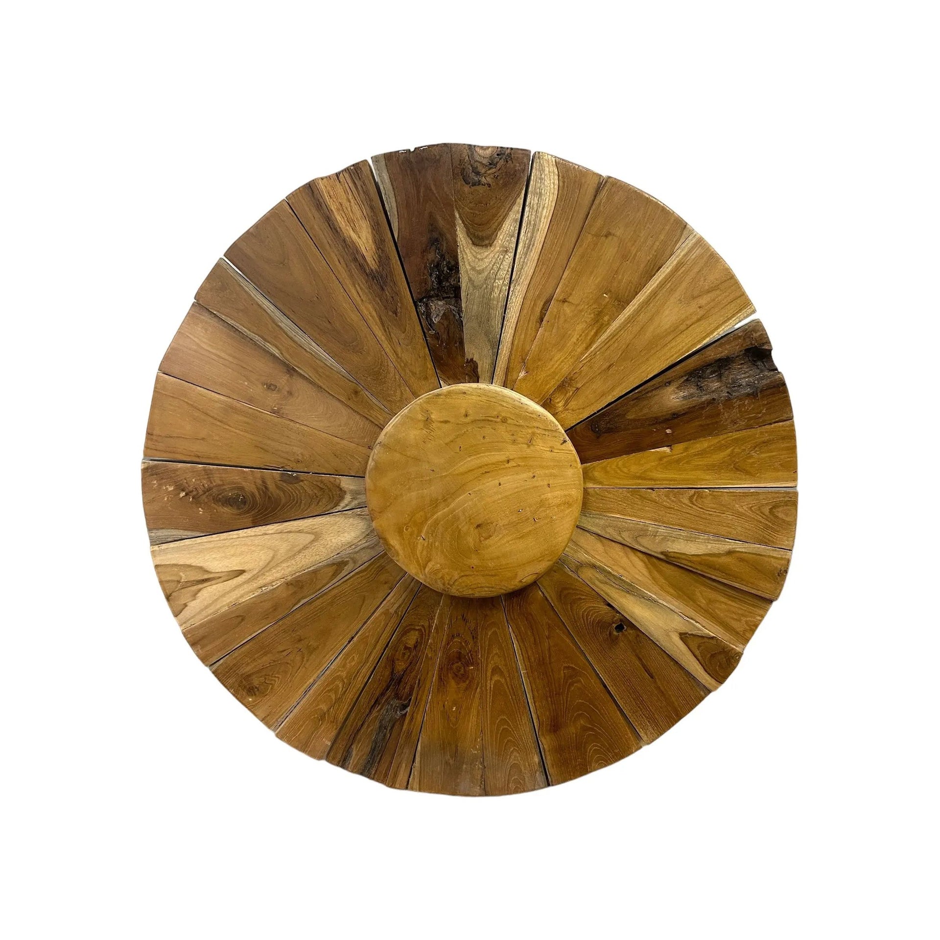 Round Wood Art - Broward Design Center