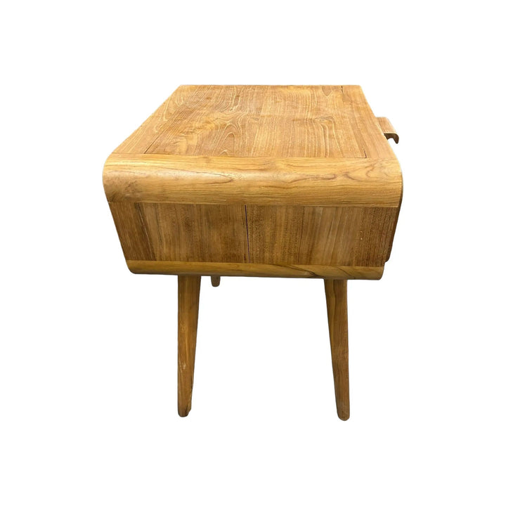 Rattan Bed Side Table - Broward Design Center