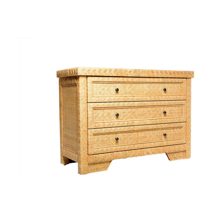 Laurel Woven Rattan Chest Mecox
