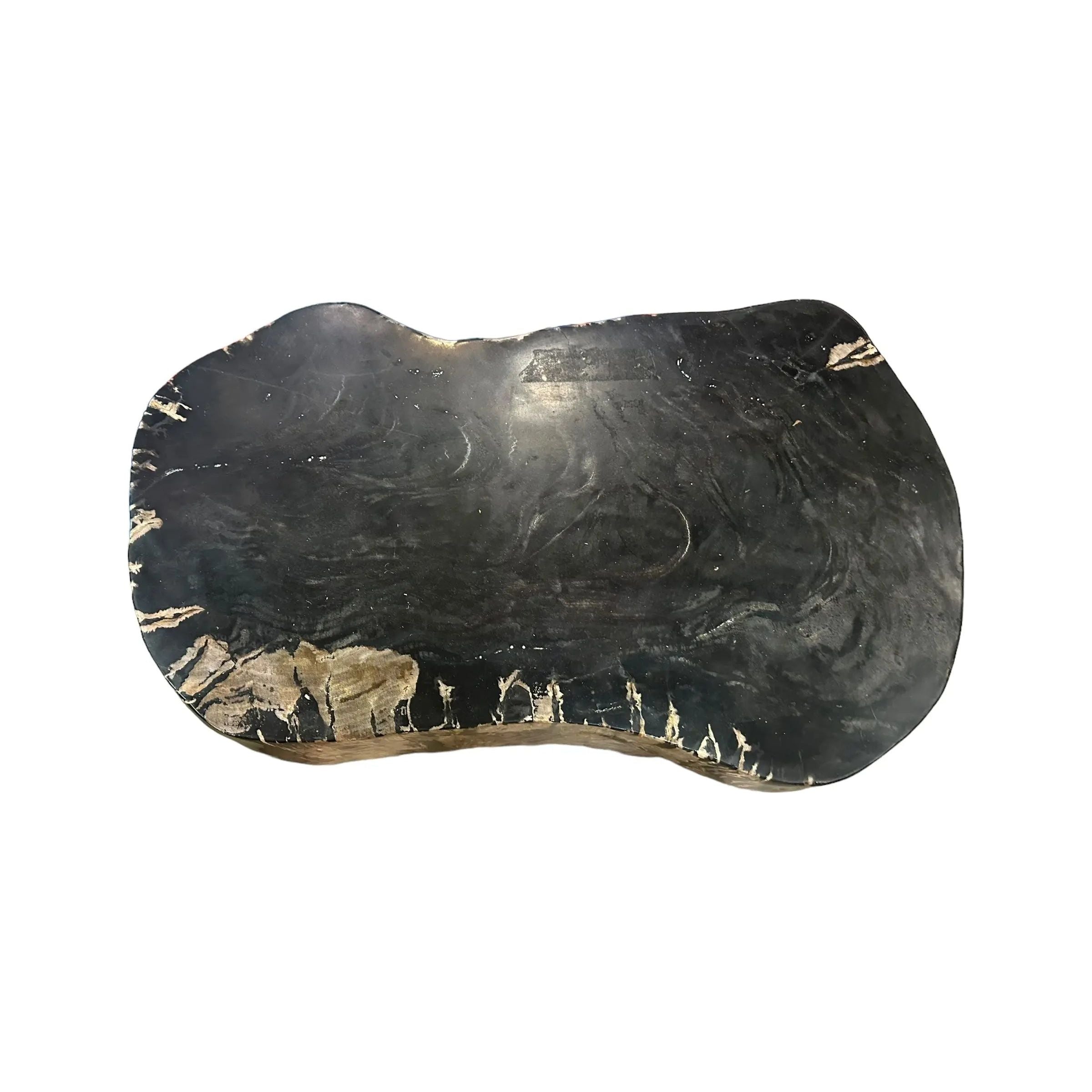 Petrified Wood Stool (K) Broward Design Center