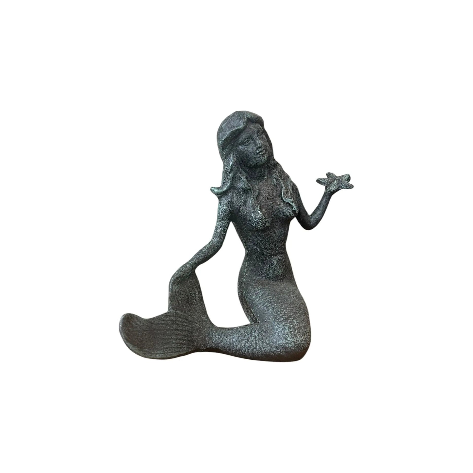 11”H Mermaid Decor Cool nauticals/ tropicals