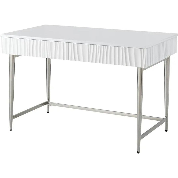 2 Drawer White Console Table Broward Design Center