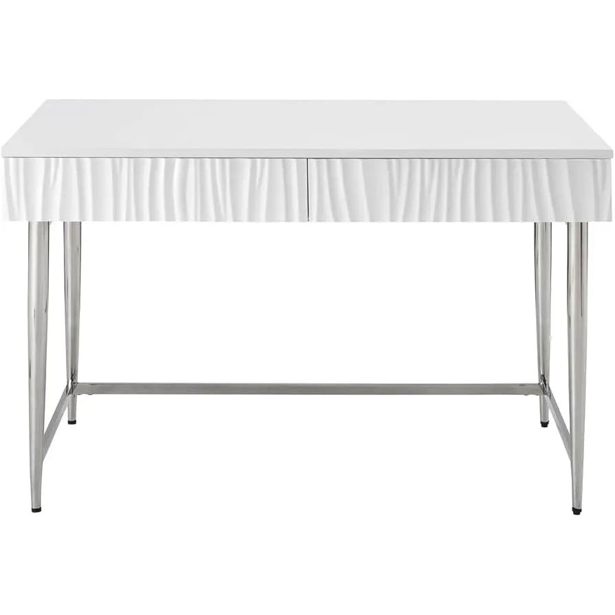 2 Drawer White Console Table Broward Design Center