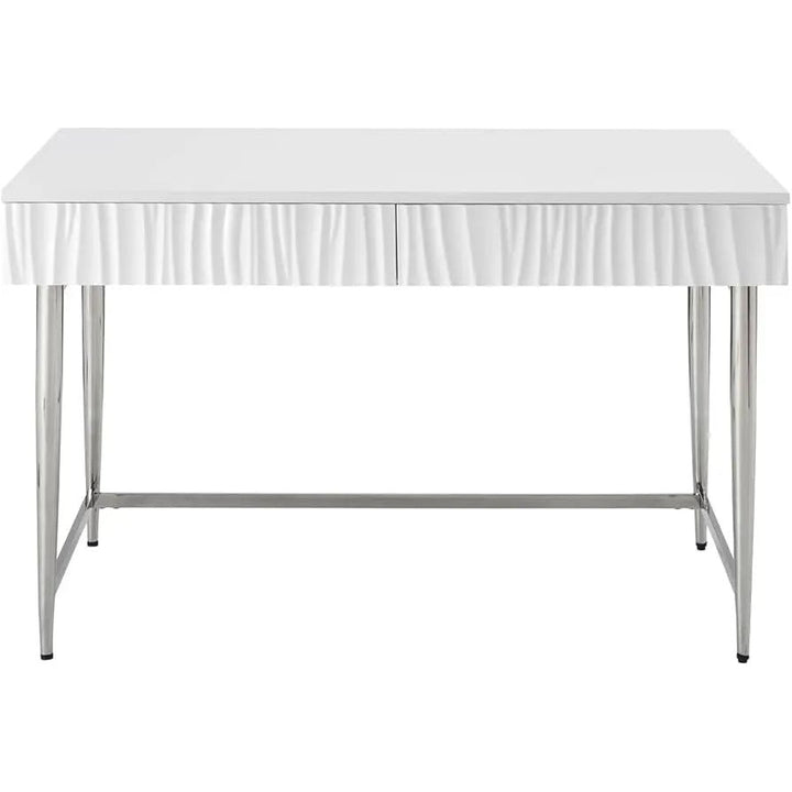 2 Drawer White Console Table Broward Design Center
