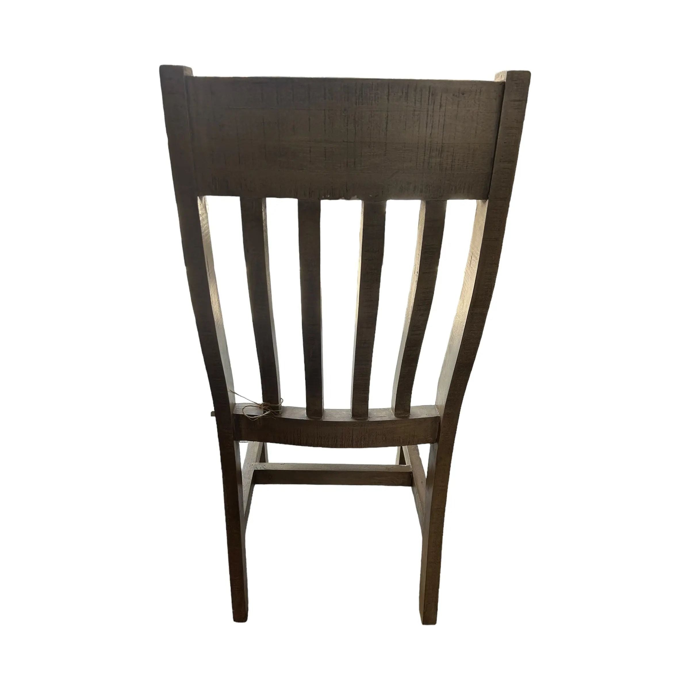 Antique White Wash Teak Chair Broward Design Center