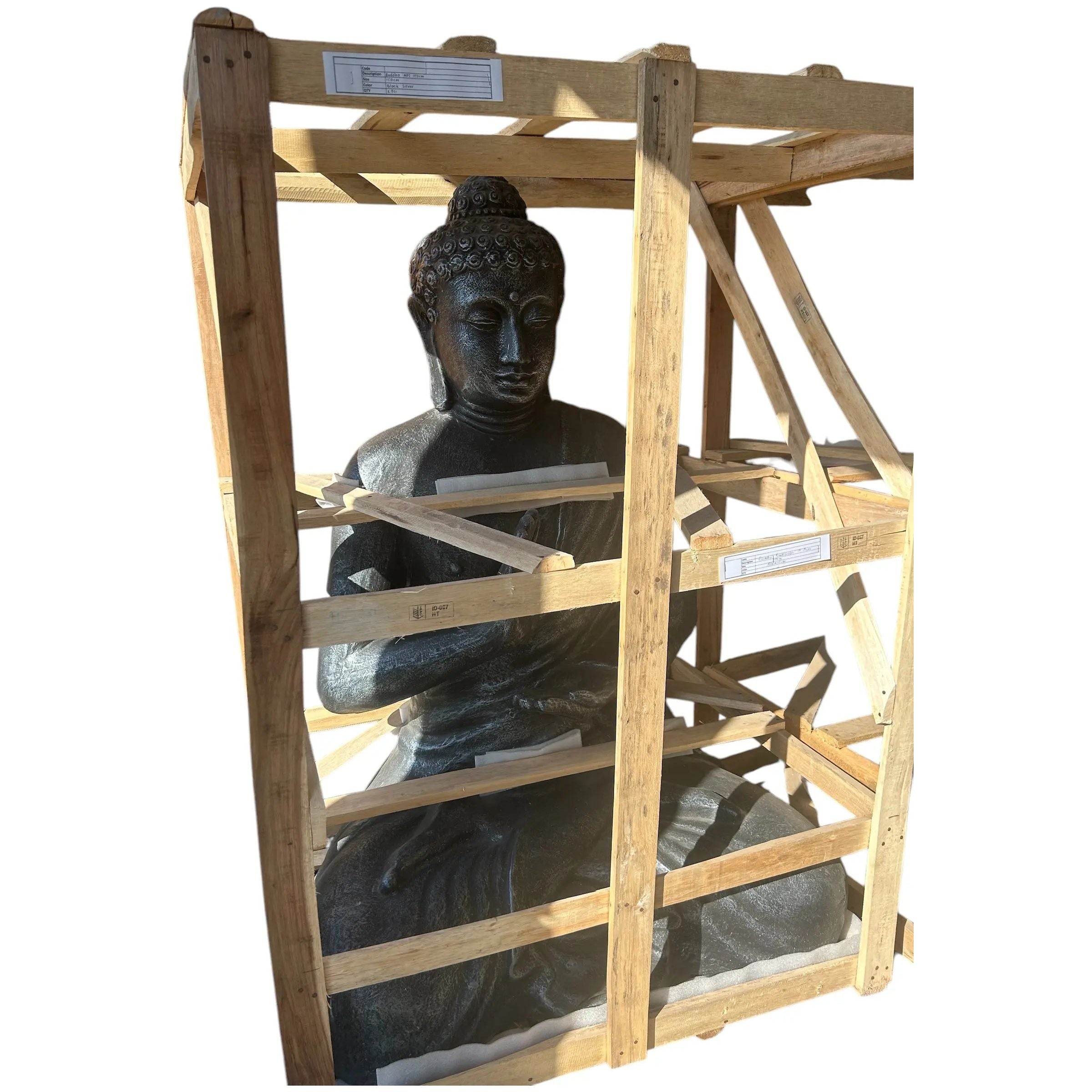 GRC Sitting Buddha 60” H Anteak 10/9/24