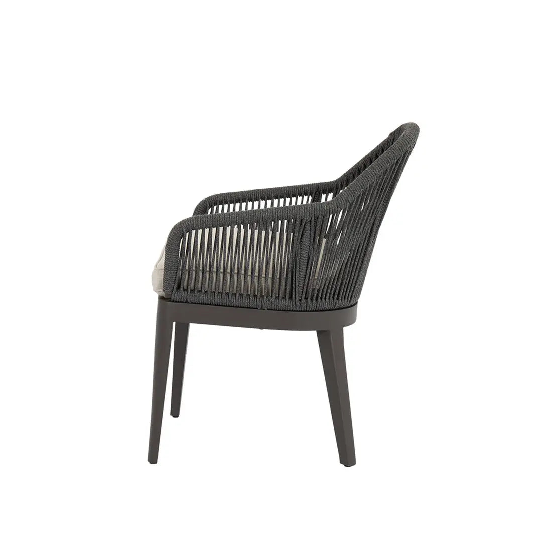 Grey Milano Dining Chair Broward Design Center