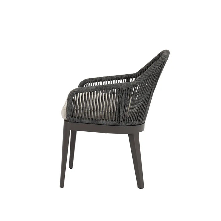 Grey Milano Dining Chair Broward Design Center