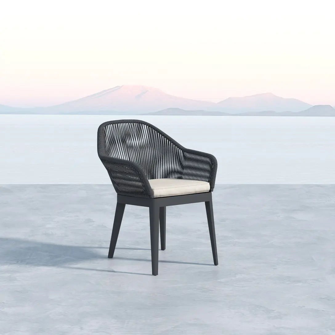 Grey Milano Dining Chair Broward Design Center