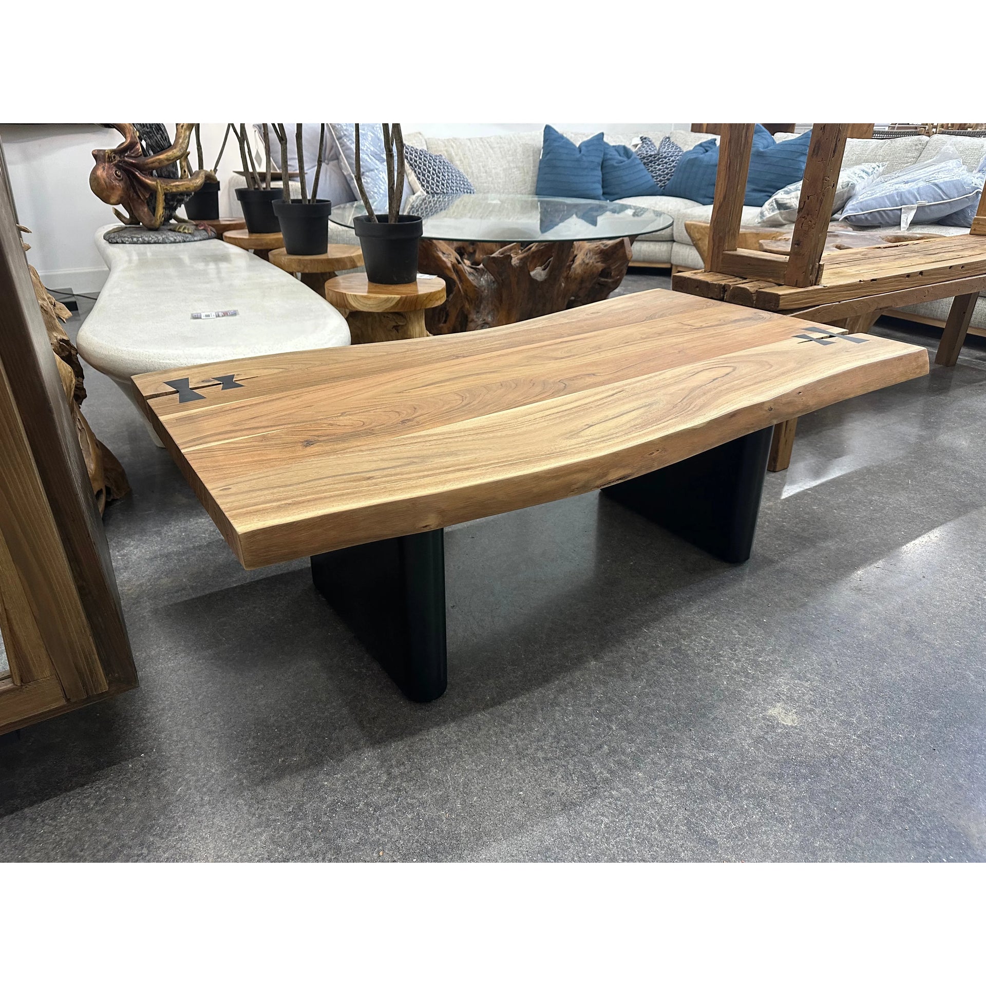 Panama Live Edge Coffee Table Primitive Collection