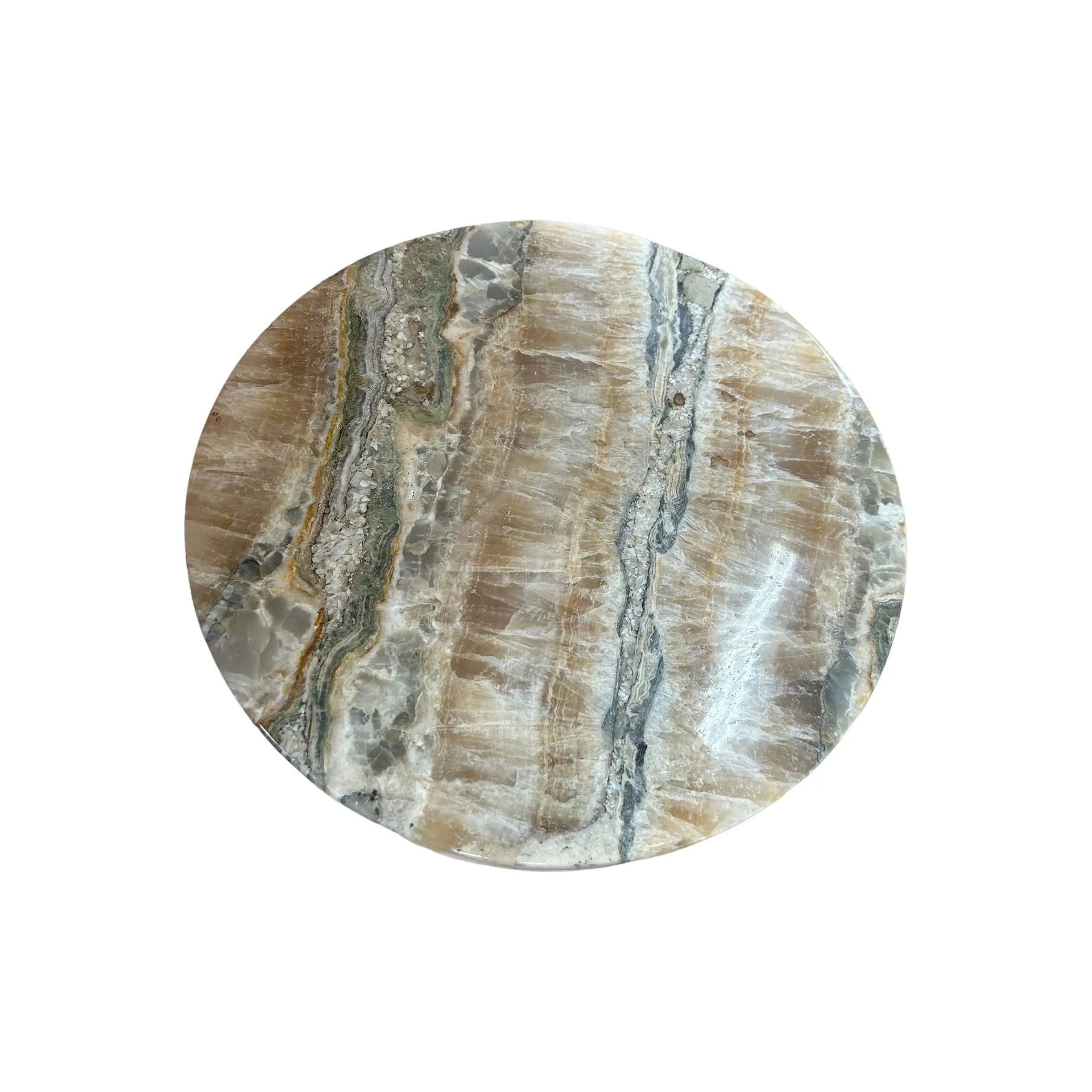 Petrified Wood Side Table Broward Design Center