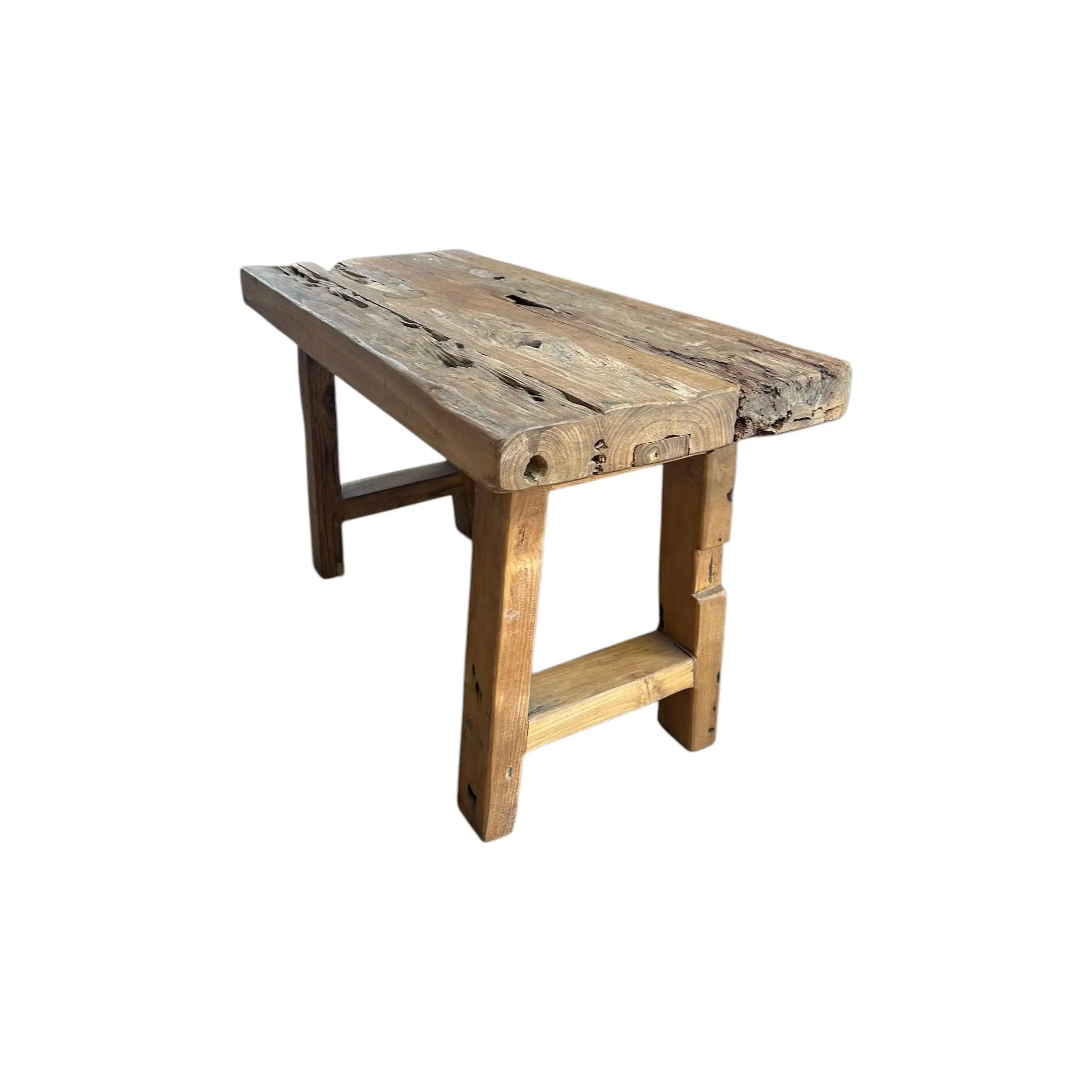 Handmade Teak Bench The Broward Design Center