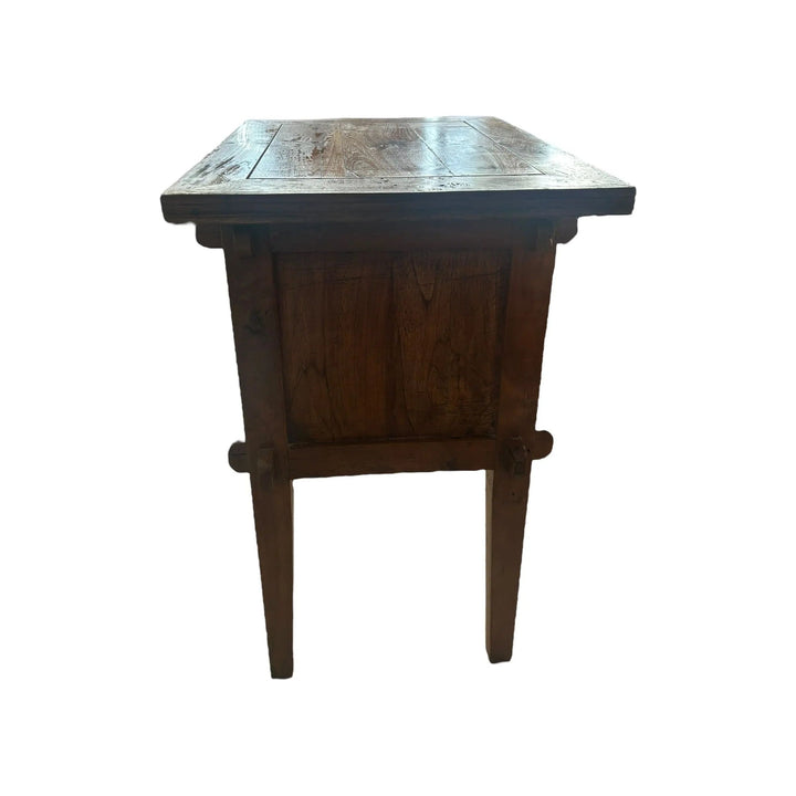 Antique Wood 2-Drawer Dresser The Broward Design Center