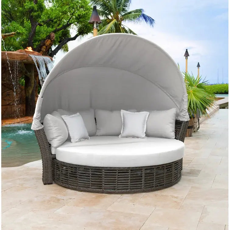Wicker Outdoor Patio Daybed Broward Design Center