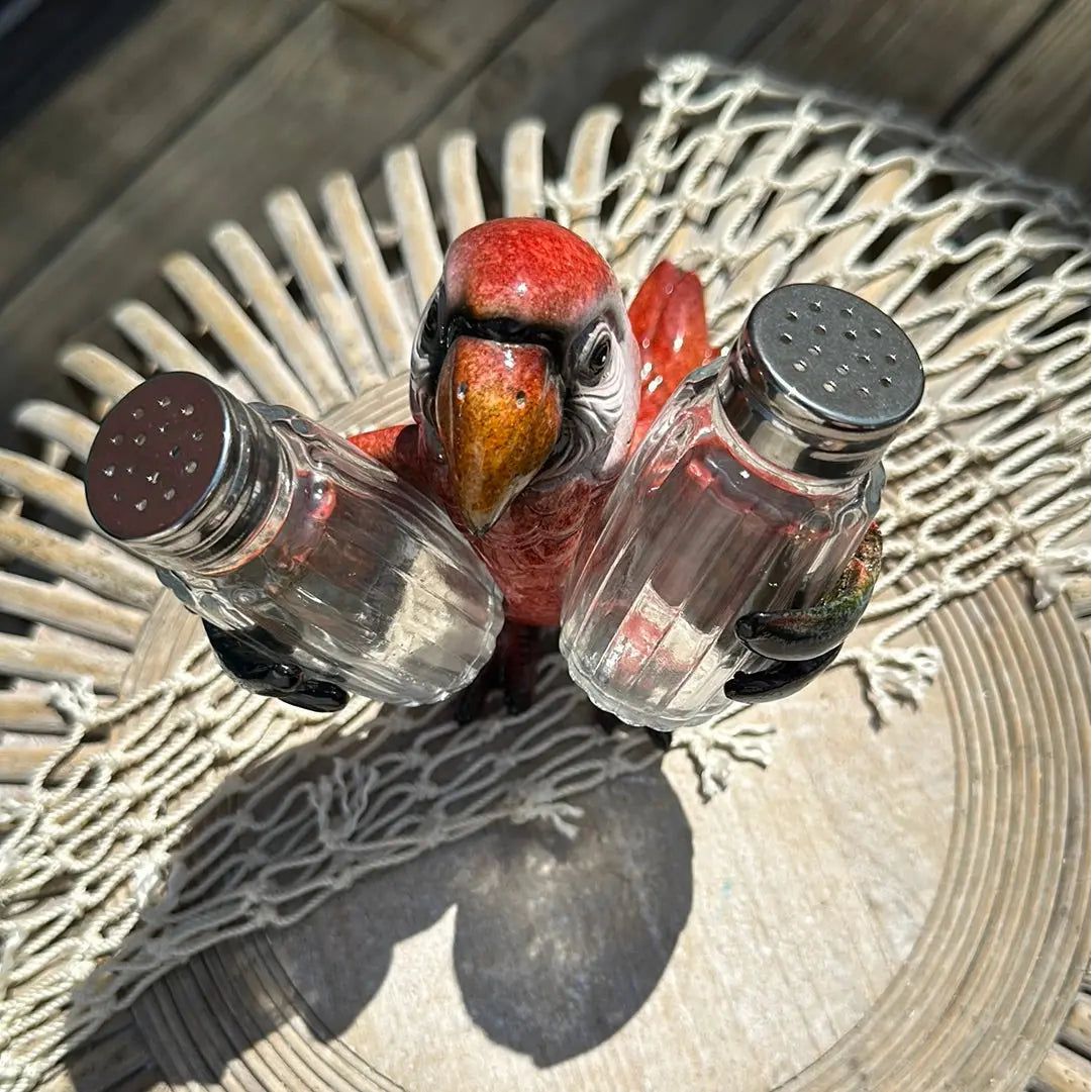 Parrot Salt & Pepper Shakers Broward Design Center