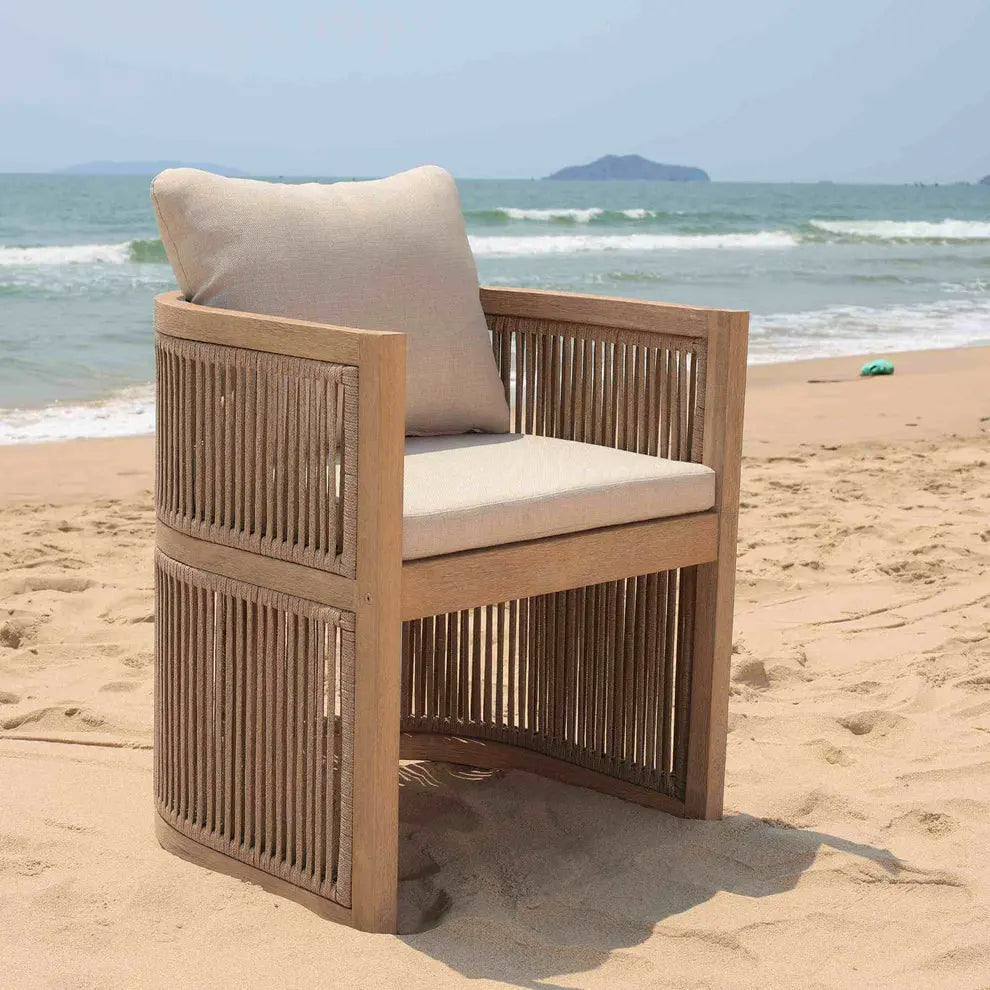 Panama Jack Dining Barrel Armchair (Set of 2) Pelican reef