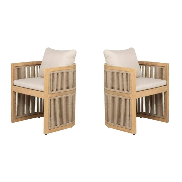 Panama Jack Dining Barrel Armchair (Set of 2) Pelican reef