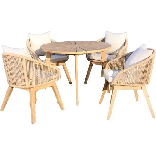 Panama Jack 29” Round Dining Table Pelican reef