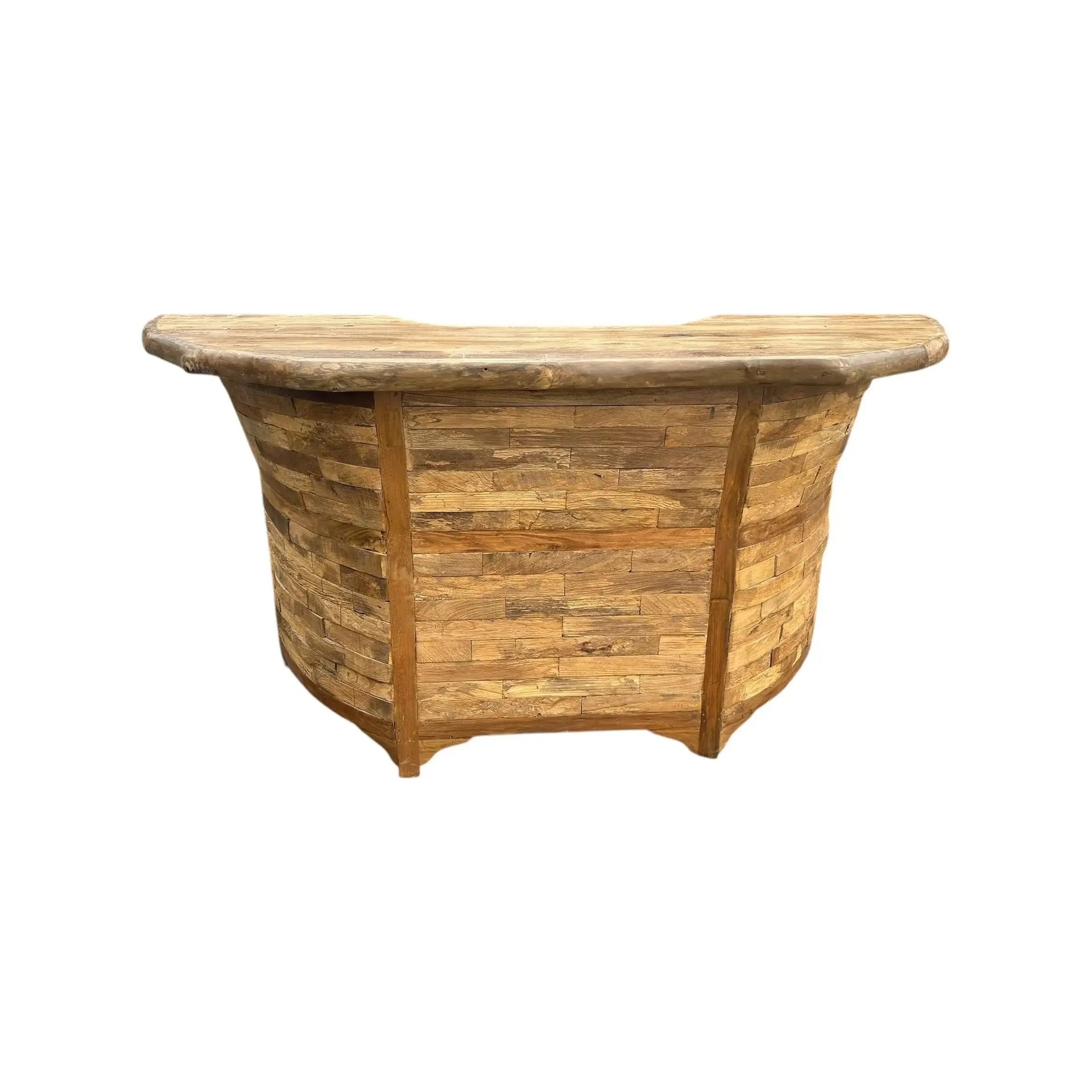 Mosaic Teak Wrap Bar 80” Anteak