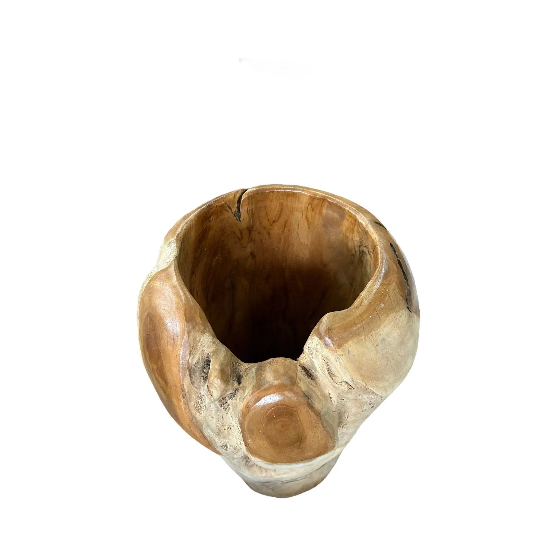 Teak Erosion Vase Anteak