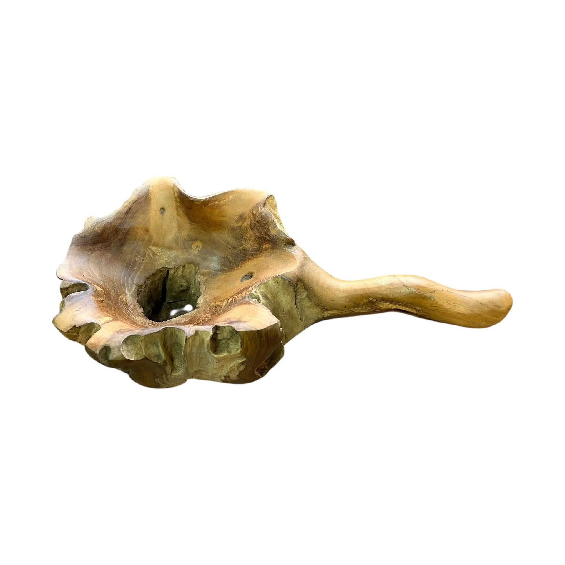Corrosion Teak Bowl with Handle Anteak