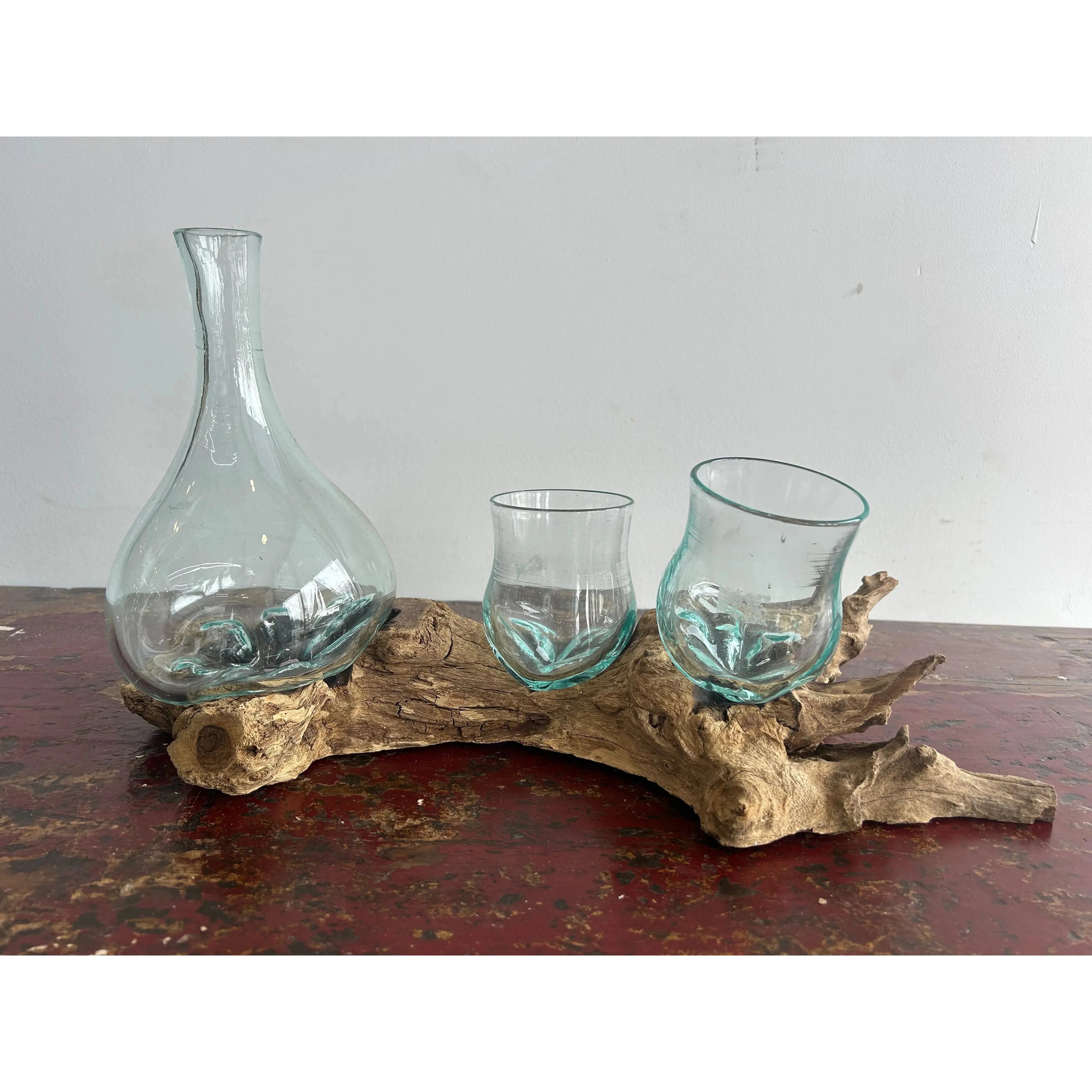 Melted Glass on Wood - Triple (B) Broward Design Center