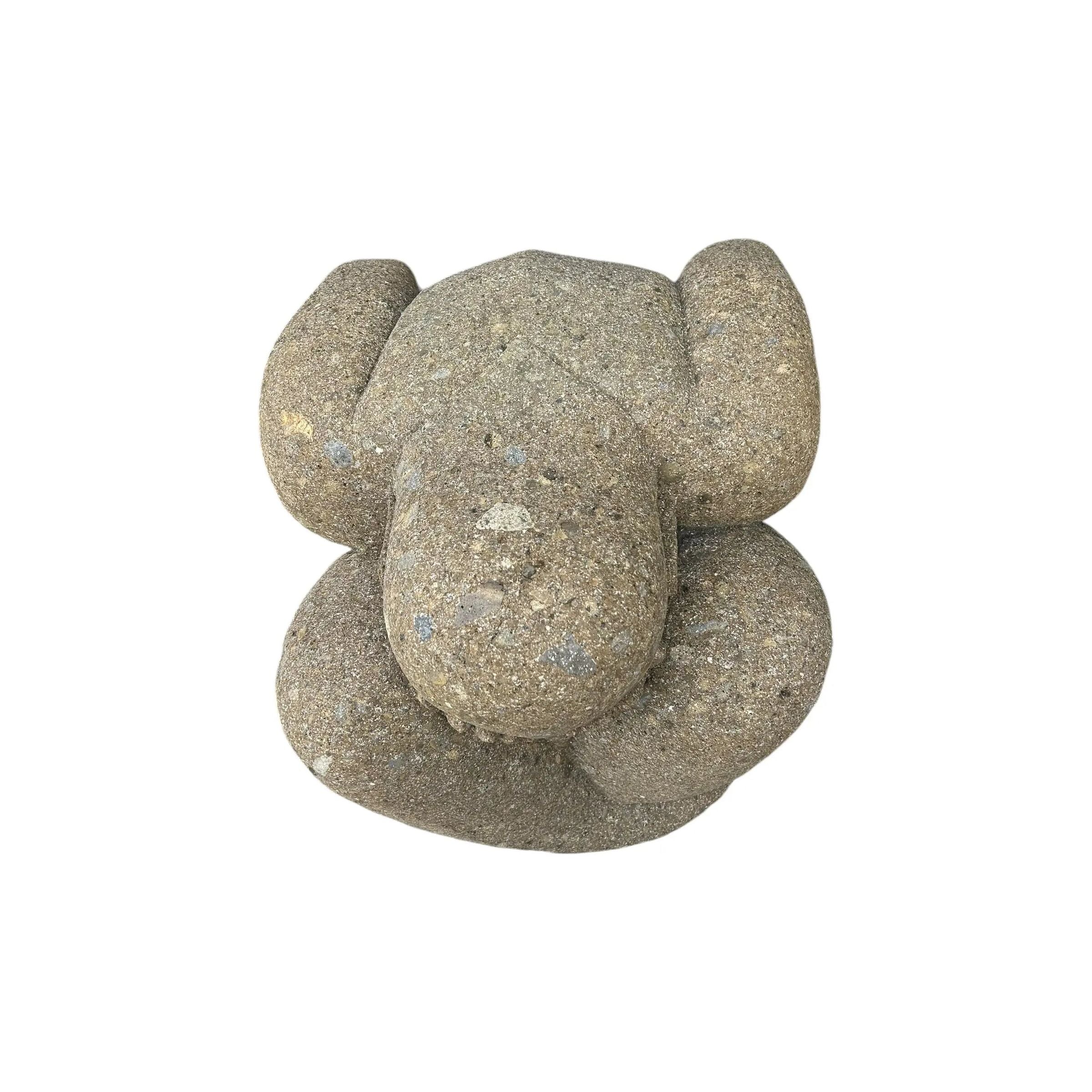 Stone Buddha with Head in Hands Broward Design Center