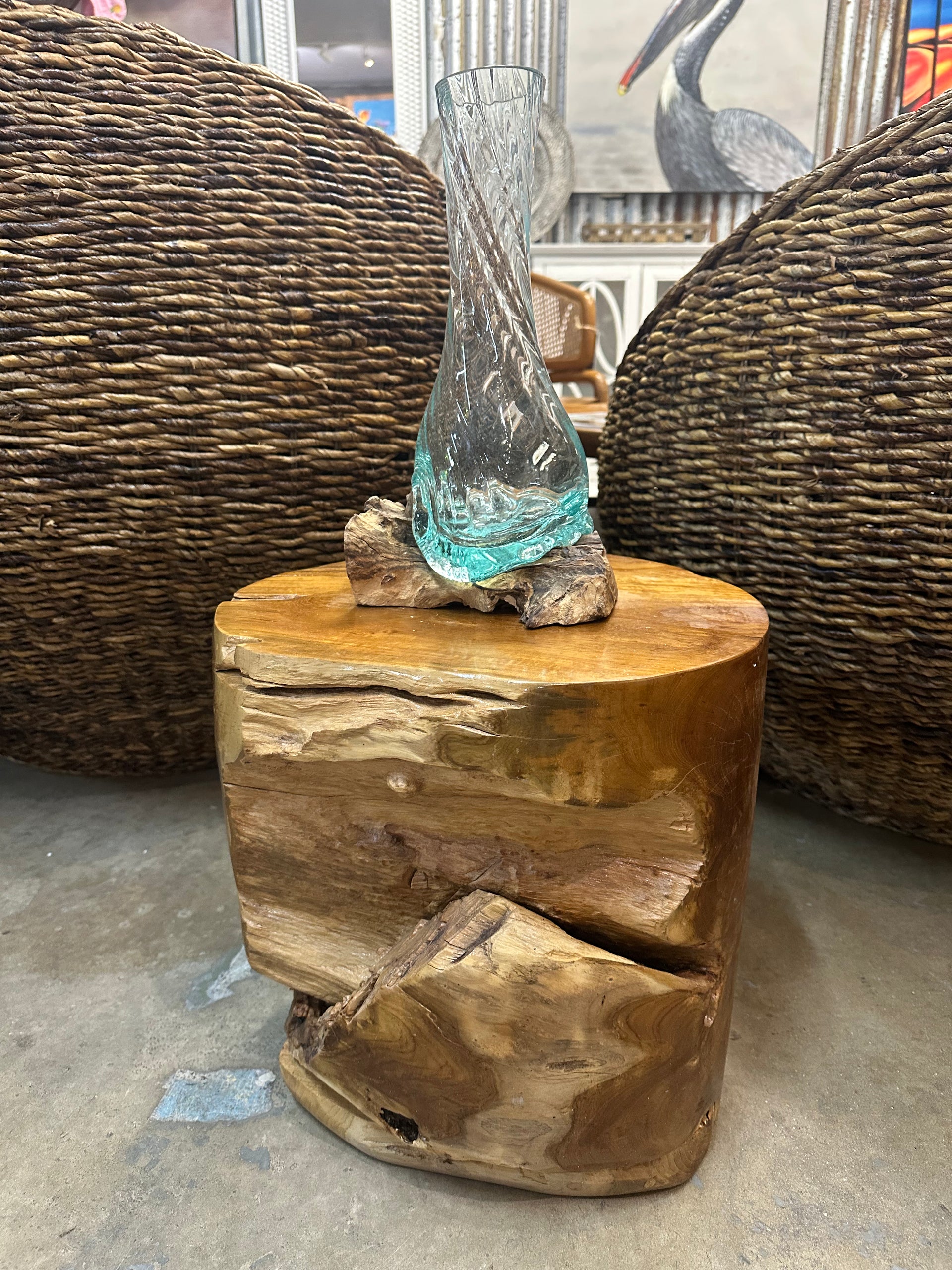 Teak Erosions Stump (D) The Broward Design Center