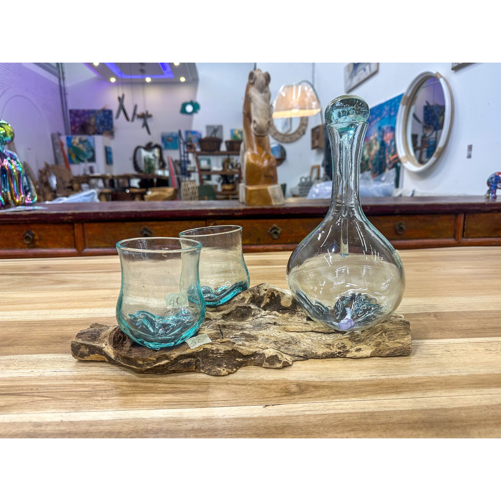 Handblown Glass Set The Broward Design Center
