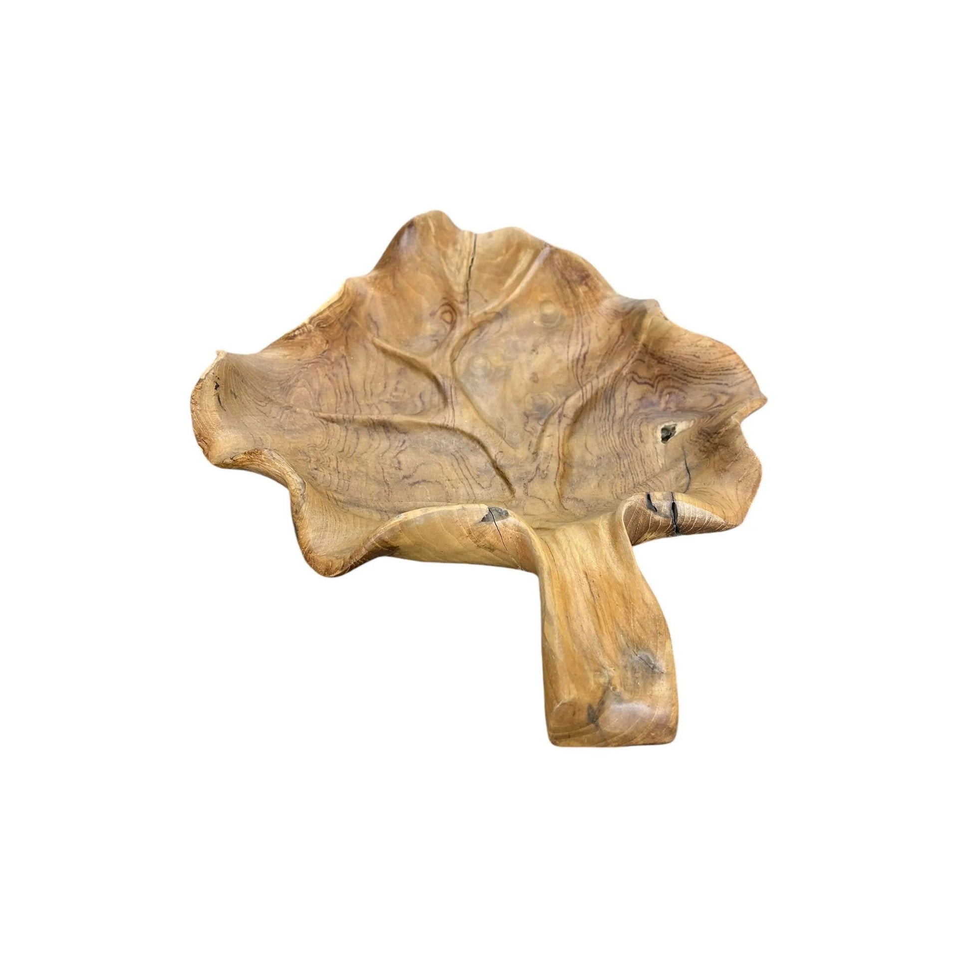 Teak Leaf Center Piece Broward Design Center