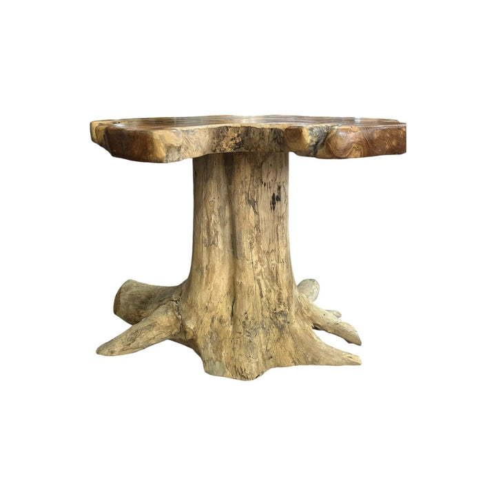 Teak Mushroom Table Broward Design Center
