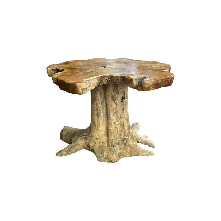 Teak Mushroom Table Broward Design Center