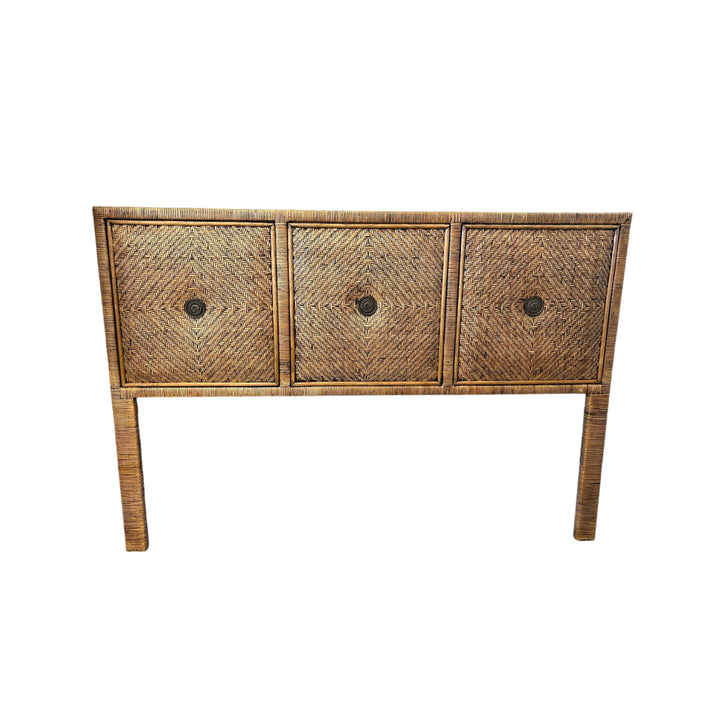 Rattan Head Board Broward Design Center