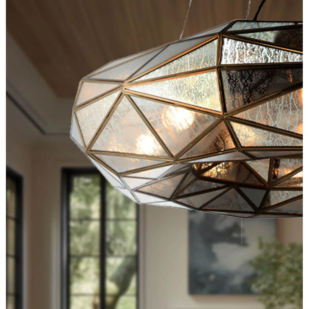 Metropolitan Geo-Gem - 8 Light Chandelier