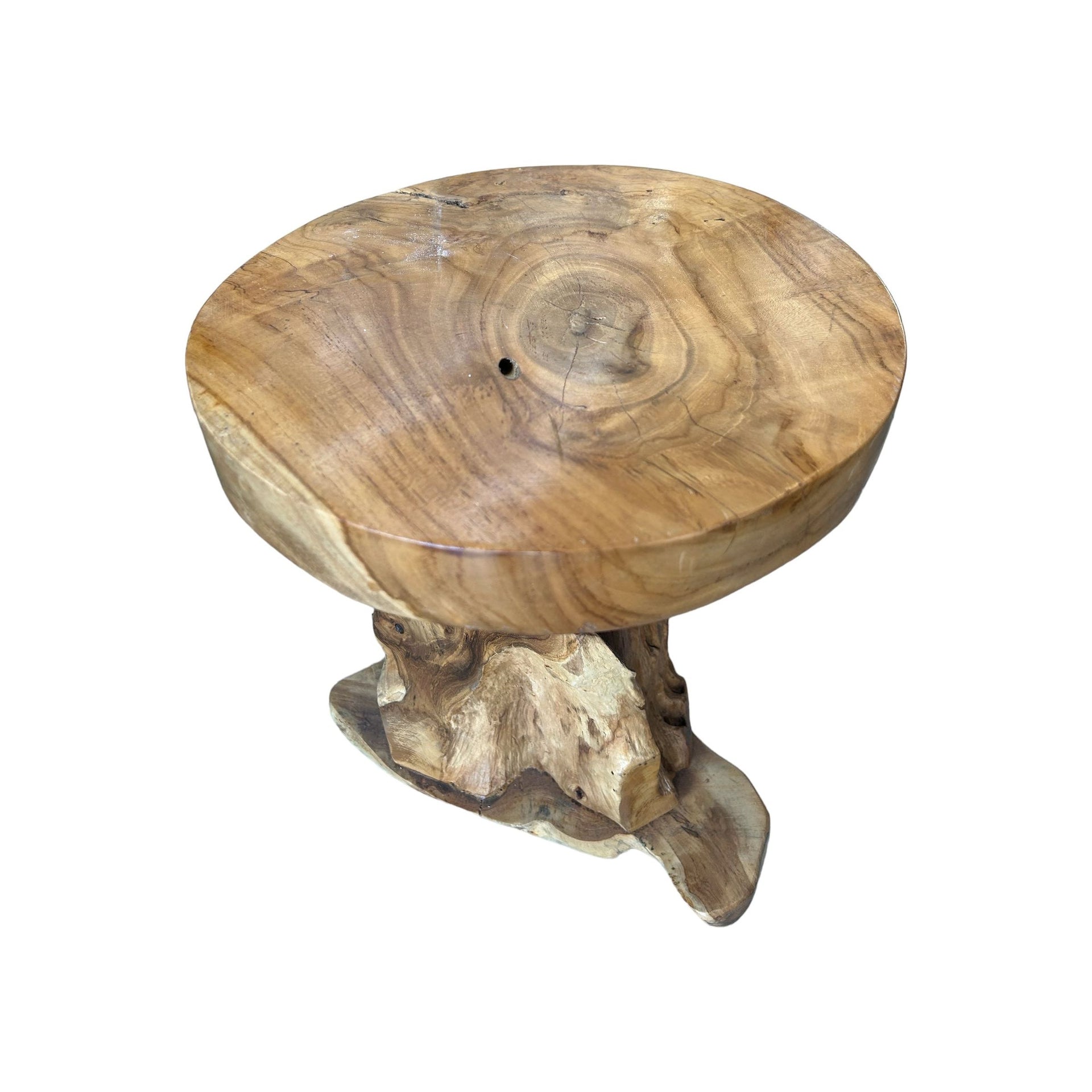 Teak Side Table (C) Broward Design Center