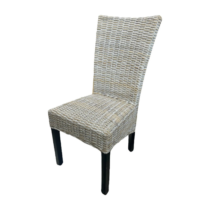 Woven White Dining Chair Broward Design Center