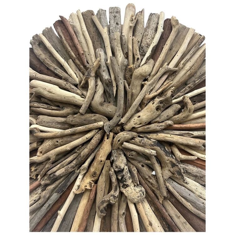 Round Wall Art made from Branches Broward Design Center