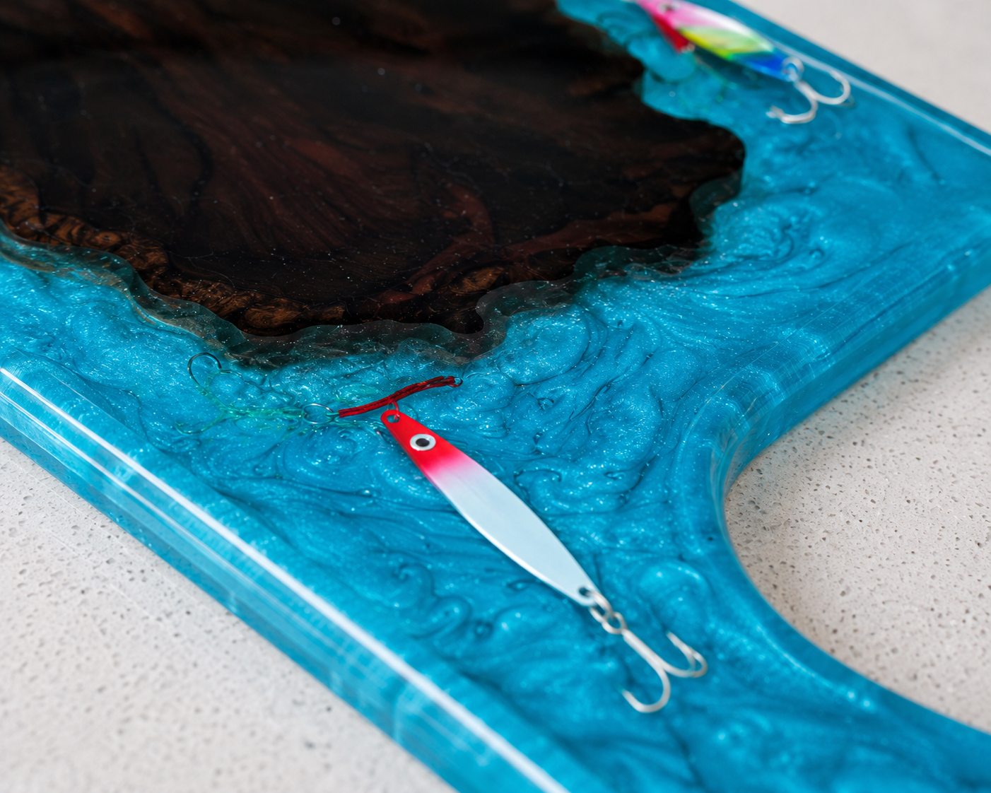 Tide and Tackle Serving Board