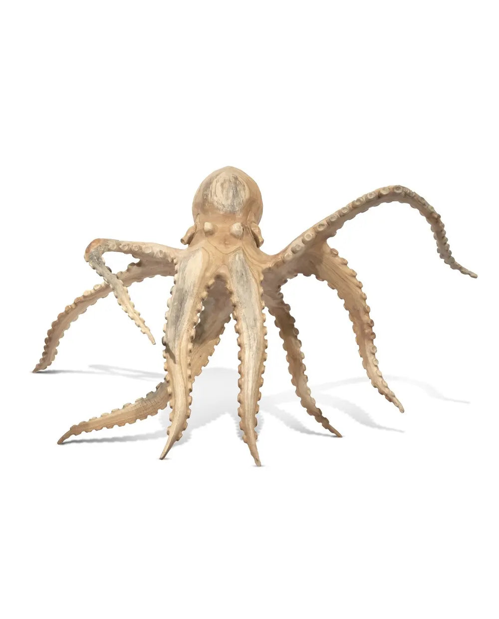 Handcarved Giant Octopus - Jempinis Wood