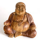 Happy Buddha Sculpture (Light Brown)